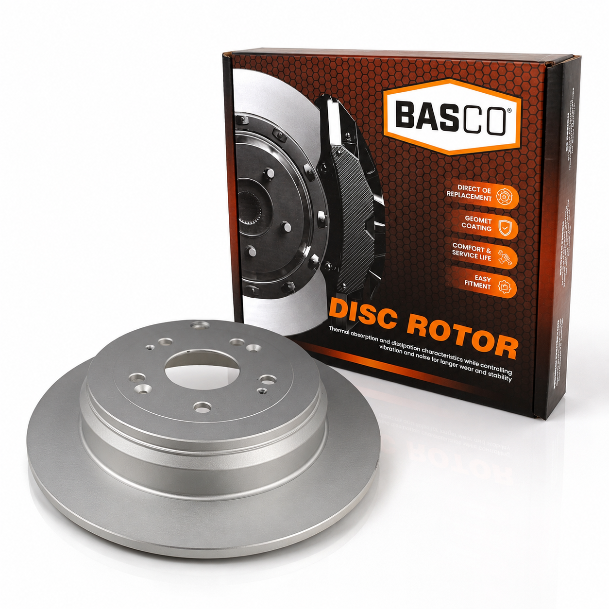 Rear Brake Rotor for Honda CRV RD RE RM Odyssey RC 2.0L 2.4L 2001~2022
