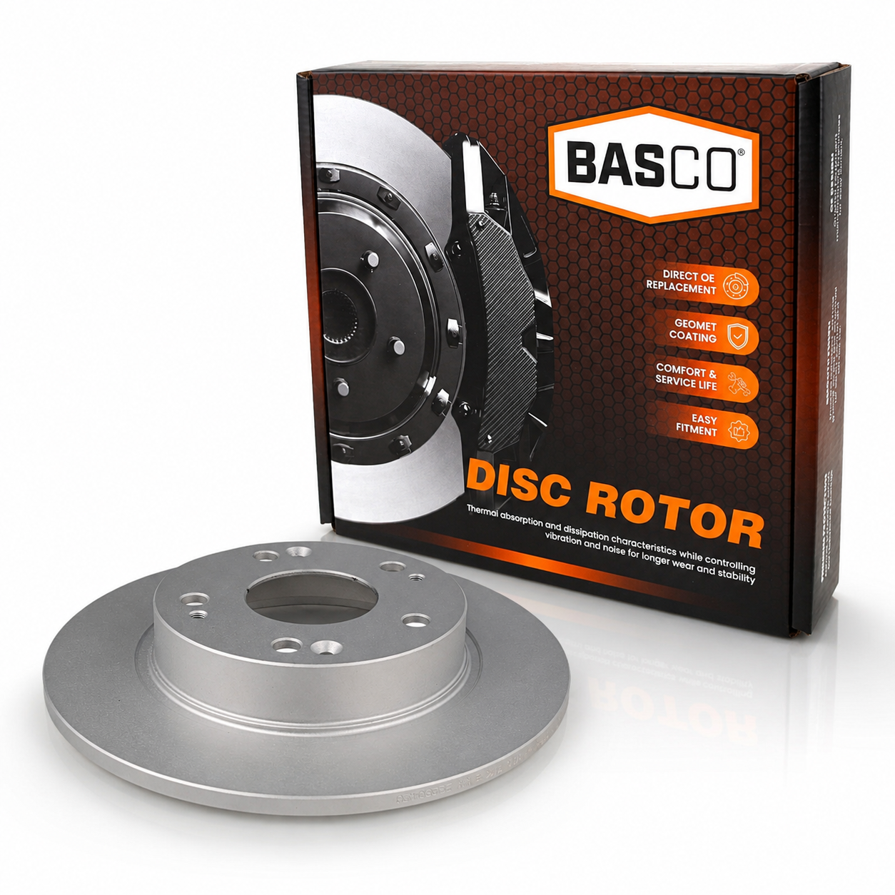 Rear Brake Rotor for Honda Civic FB FD FK 1.3L 1.8L 2.0L 06~16