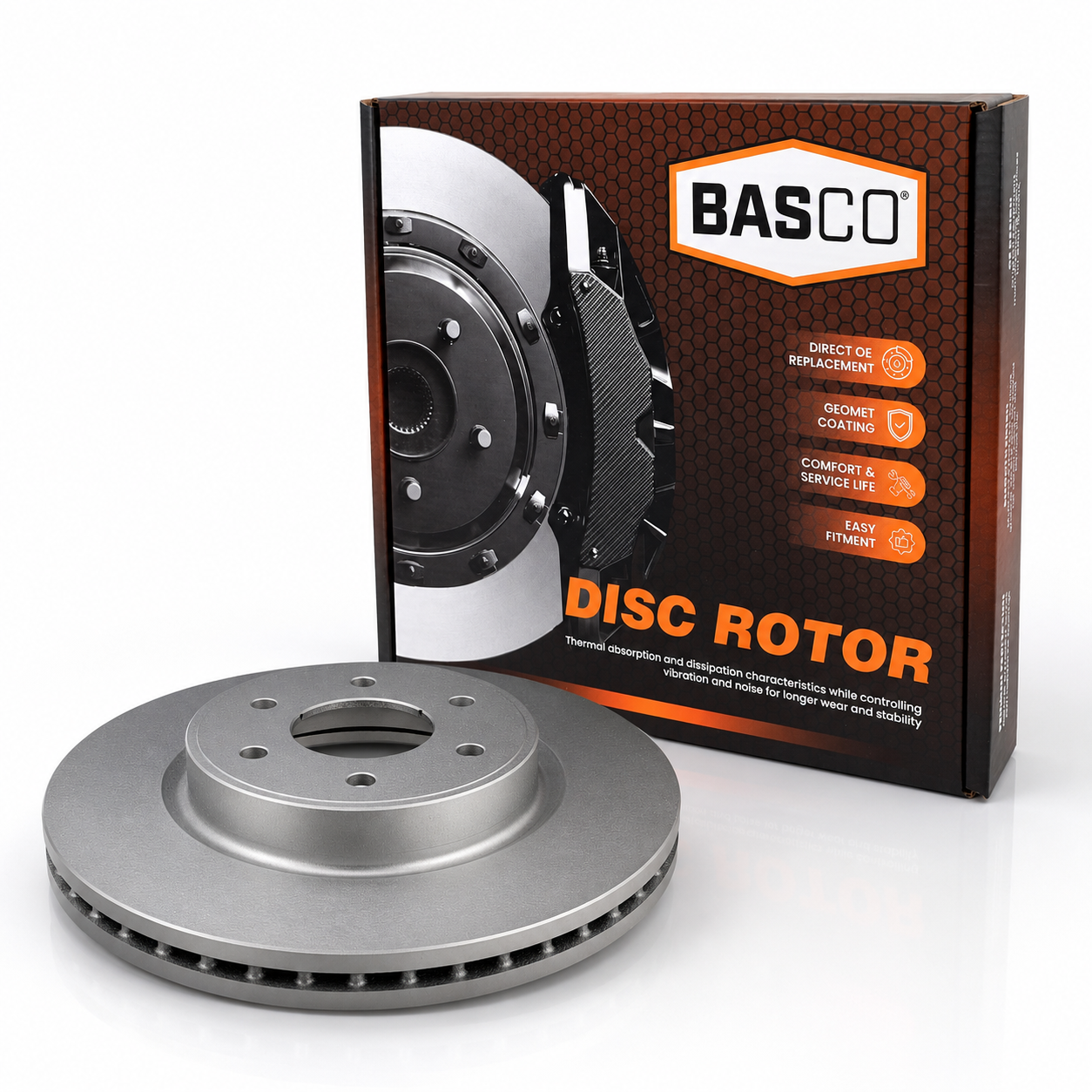 Front Brake Rotor for Nissan Navara D40 D23 NP300 2.3L 2.5L 08~27