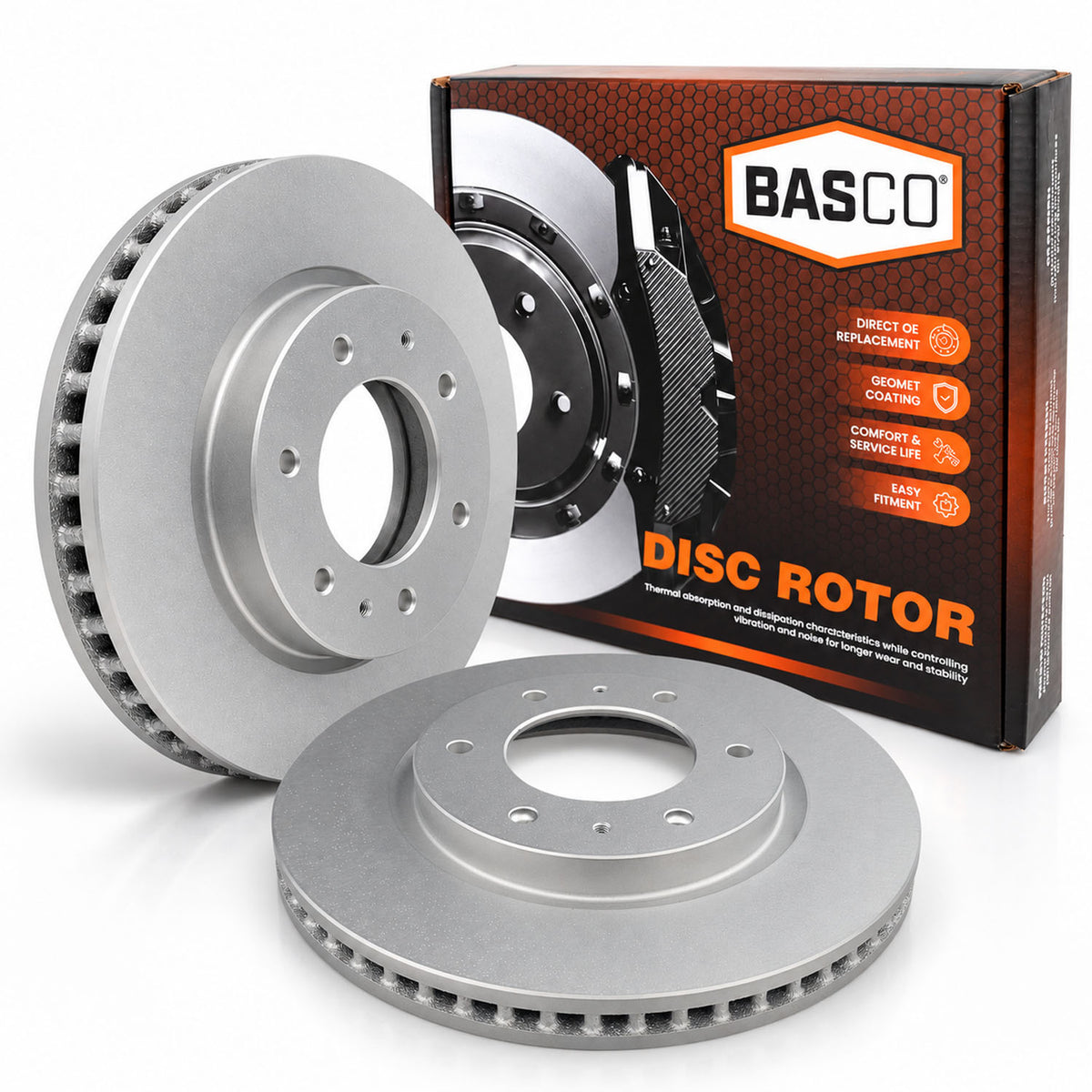 2 x Front Brake Rotors for Mitsubishi Pajero QE QF QG, Triton MQ MR 320mm OD