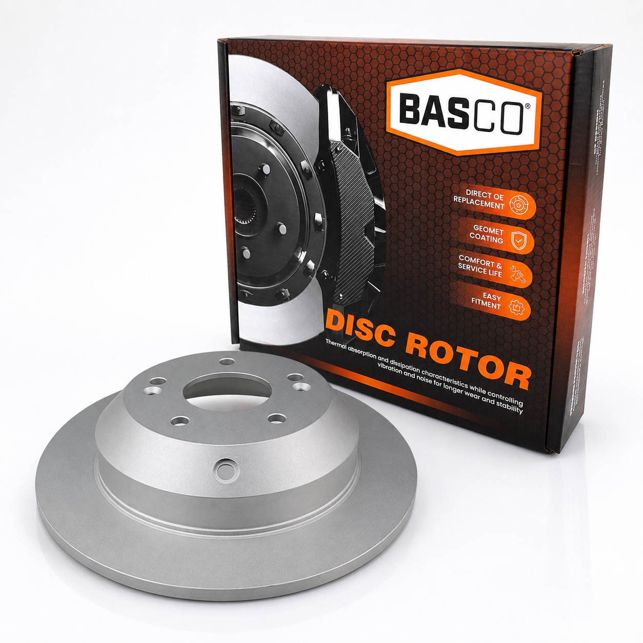 Rear Brake Rotor for Hyundai Santa Fe DM Kia Sorento XM 2009~2018 - OD: 302mm
