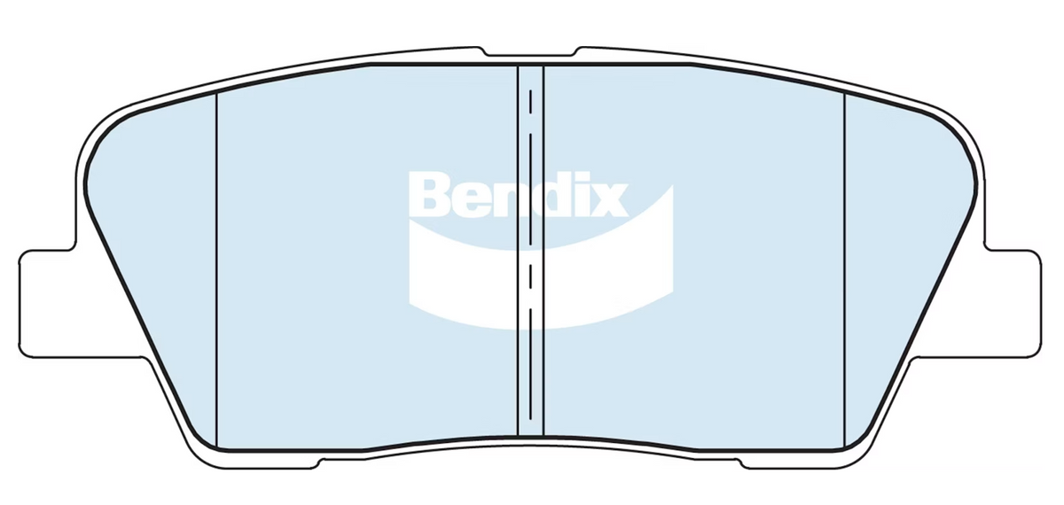 Bendix GCT Rear Brake Pads for Genesis G70 IK Kia Stinger E151A E251A 2017~2023 DB2766-GCT