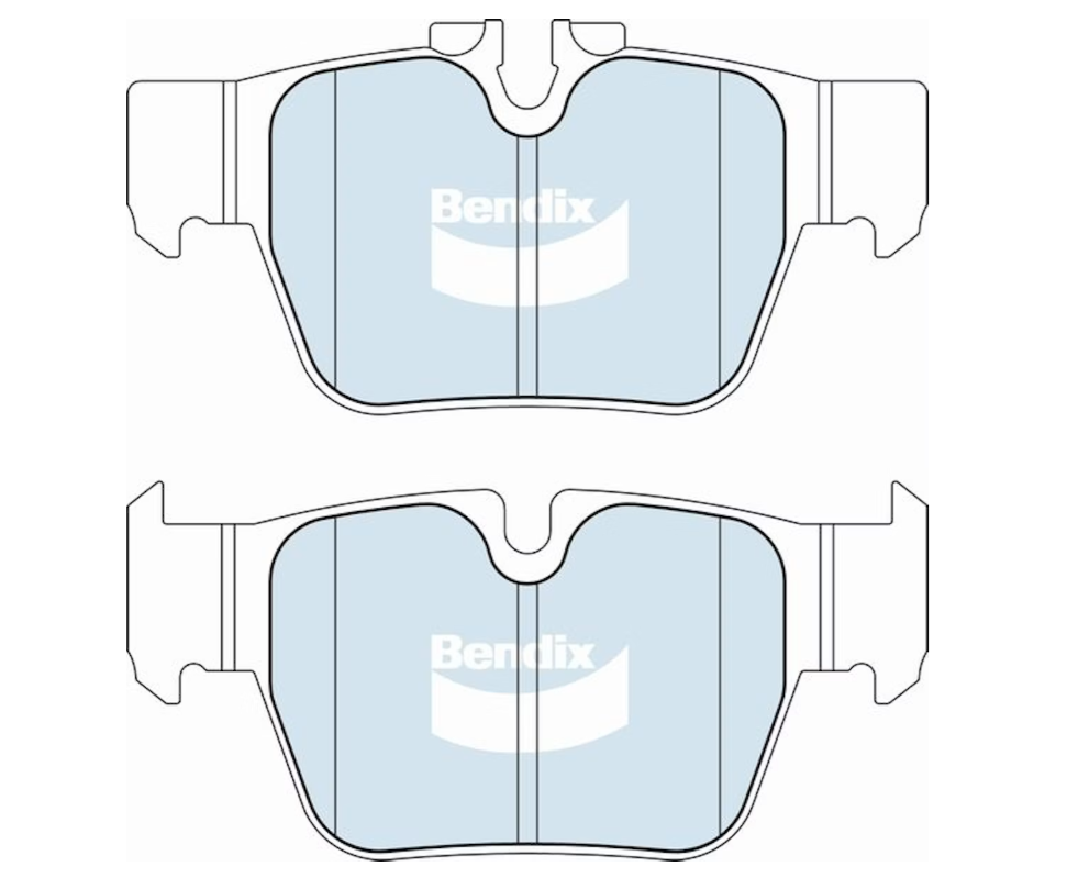 Bendix Euro+ Rear Brake Pads for BMW M135i F40 M235i F44 Mini Clubman F54 Countryman F60 2019~2024 DB2880-EURO+