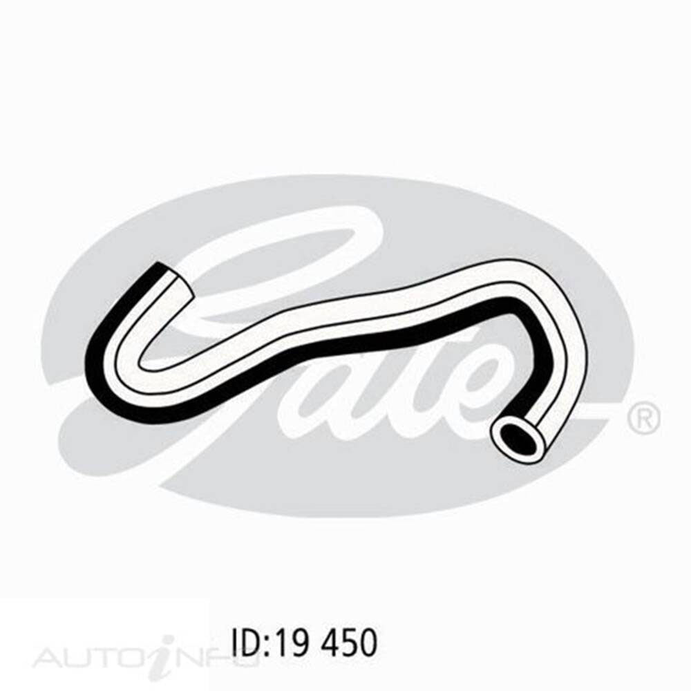 Gates Heater Hose 19 I.D. x 450mm for Nissan Navara D40, Pathfinder R51 YD25DDTI