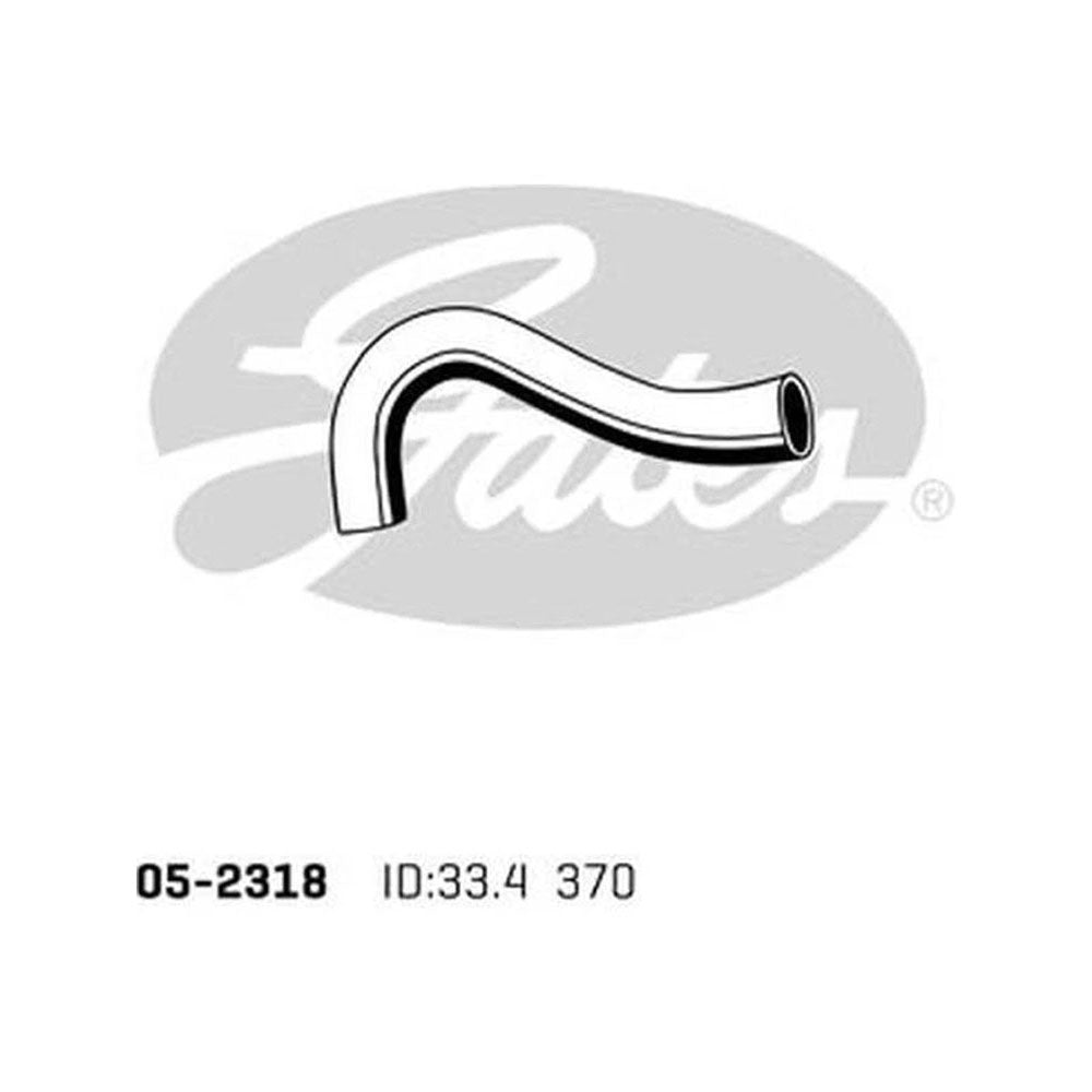 Gates Lower Radiator Hose for Mitsubishi Triton ML MN MQ MR 2.4L 4G64 07~22