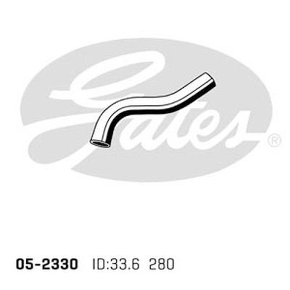 Gates Upper Radiator Hose for Mitsubishi Triton ML MN MQ MR 2.4L 4G64 07~22