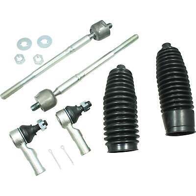 Inner Rack Tie Rod End Pair + Rack Boots for Toyota Hilux 4WD KUN26R GGN25R