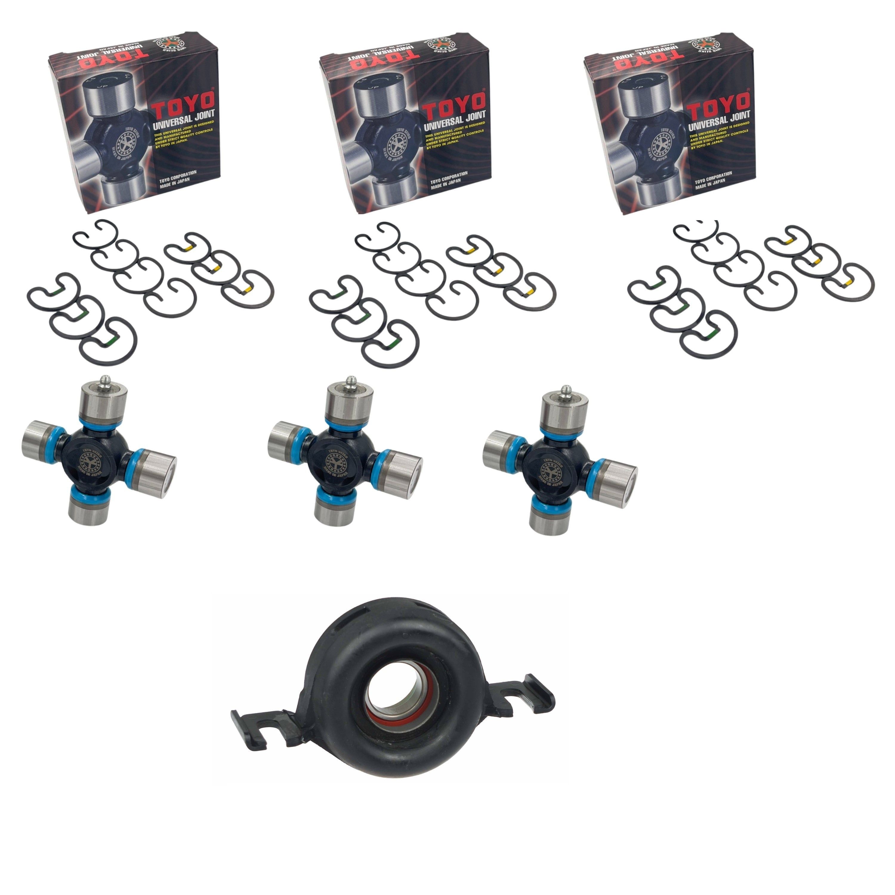 Centre Bearing + Universal Joint for Mazda BT50 UN | Ford Ranger PJ PK 2.5L RWD