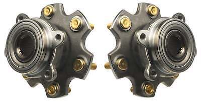 Pair Rear Wheel Bearing Hubs For Mitsubishi Pajero NS NT NW NX 14mm Bolt Hole