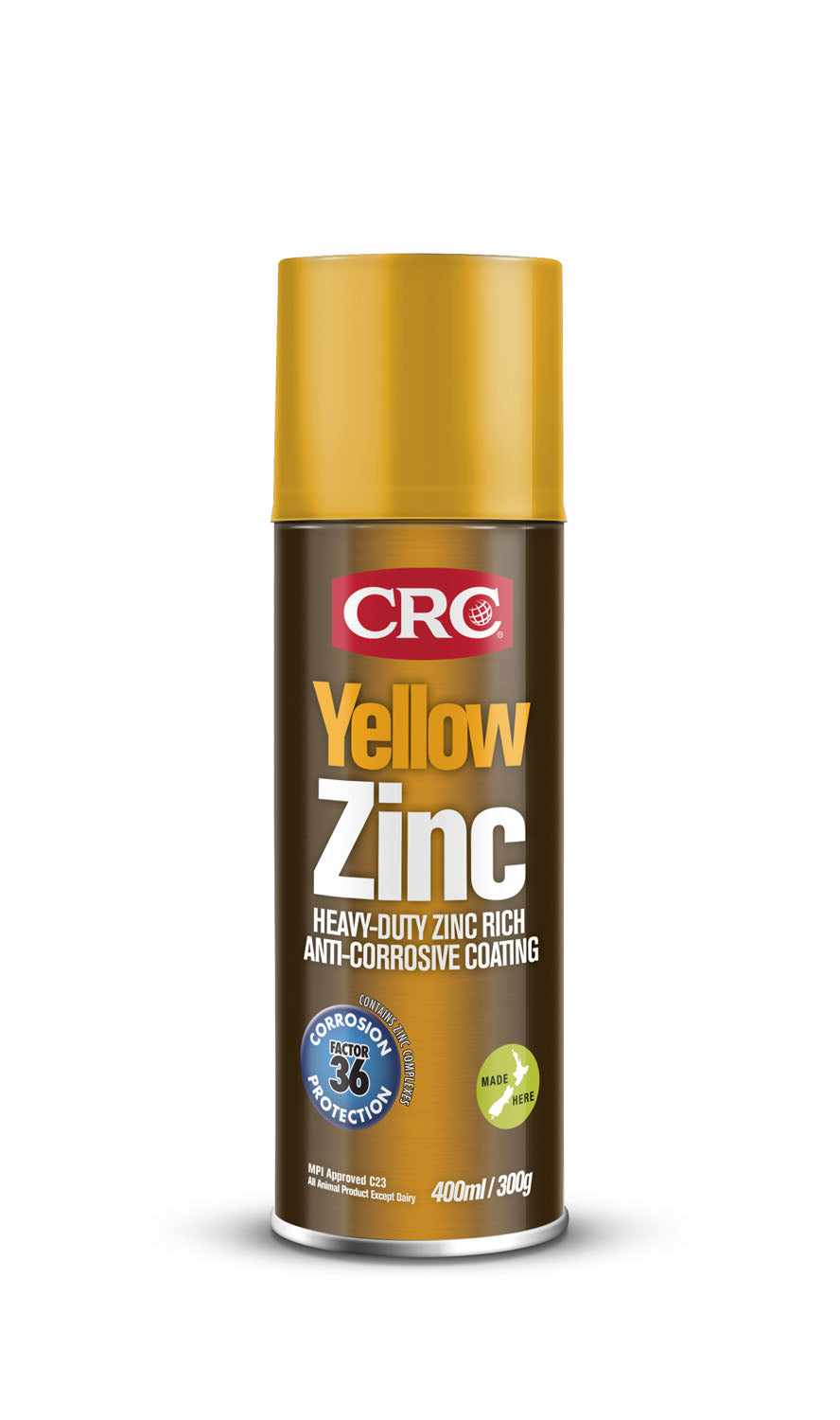 CRC 2098 Yellow Zinc Rust Protection 400ml/300g