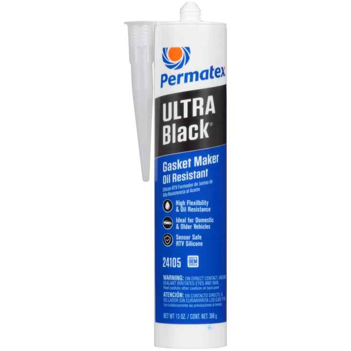 Permatex Ultra Black Silicone Gasket Maker Cartridge 368g 24105