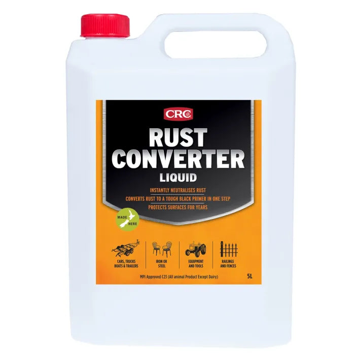 CRC 3075 Rust Converter 5L - Neutralises Rust