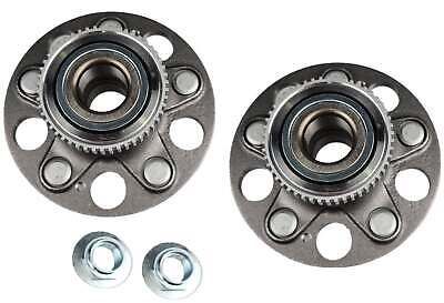 Pair Rear Wheel Bearing Hub Assy For Honda Accord CG CK CE FWD 5 Stud ABS