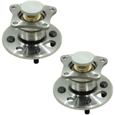 Pair Rear Wheel Bearing Hub Assy For Toyota Corolla AE102 AE112 140mm Flange ABS