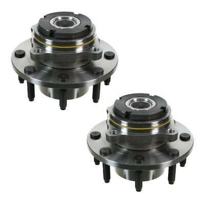 Pair Front Wheel Bearing Hub For Ford F250 F350 RM RN No ABS Single Rear Wheel