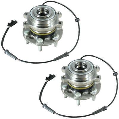 Pair Front Wheel Bearing Hub for Nissan Navara D23 NP300 X250d X350d W470 4WD