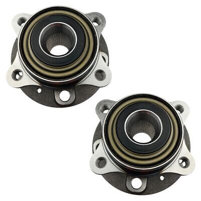 Pair Front Wheel Bearing Hub For Volvo XC90 275 P2 P3 AWD 36 Spline Non ABS