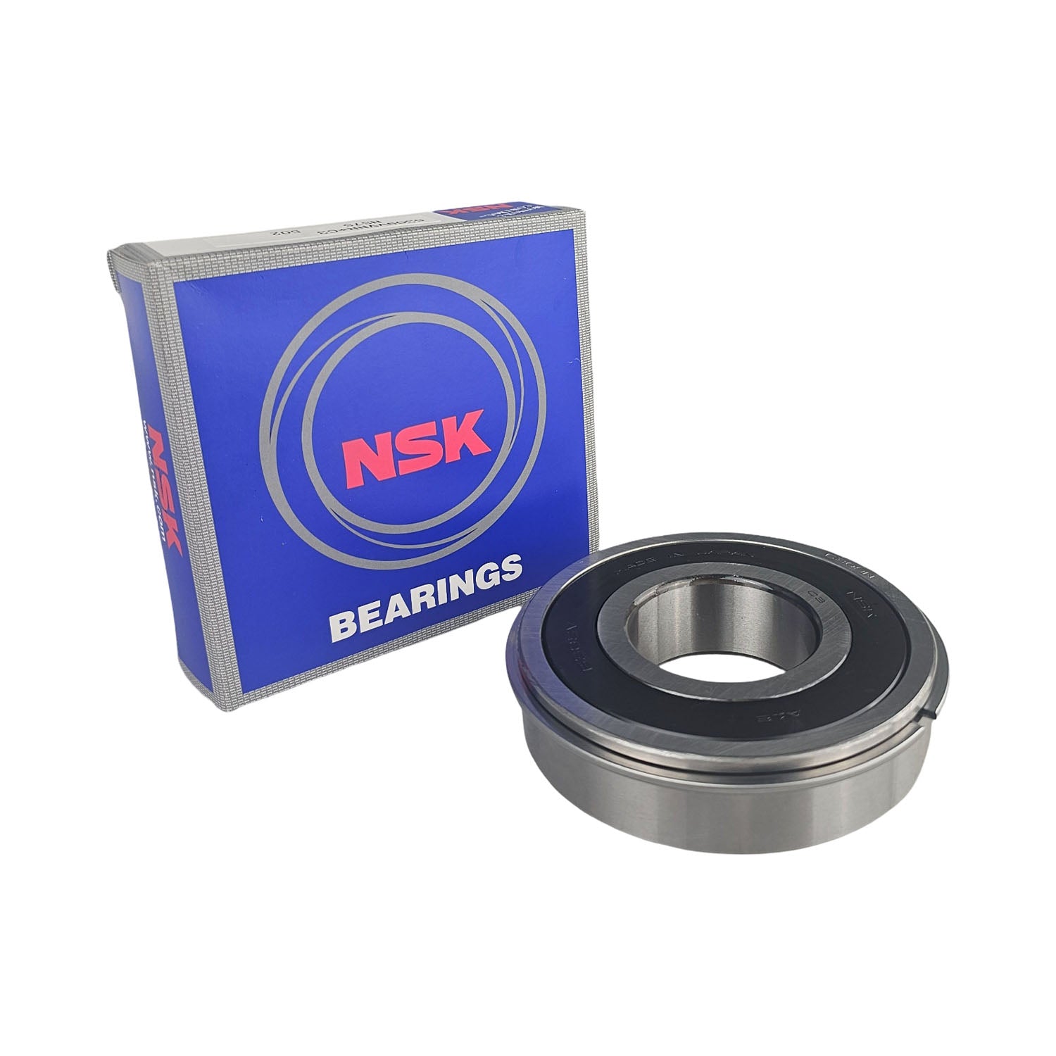 NSK Bearing w/ Snap Ring 45mm x 100mm x 25mm 6309 VVNR*C3 NSK