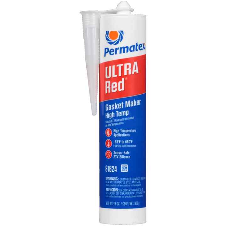 Permatex Ultra Red Silicone Gasket Maker (Cartridge)