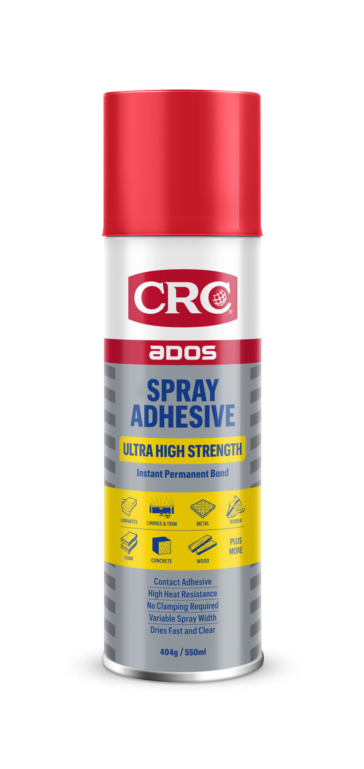 CRC 8180 CRC Ultra High Strength Aerosol Adhesive 550ml