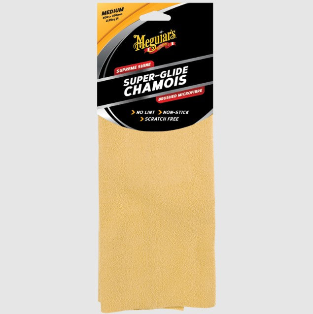 Meguiars Microwipe Super-Glide Chamois - Medium - 600mm x 350mm - AG6000