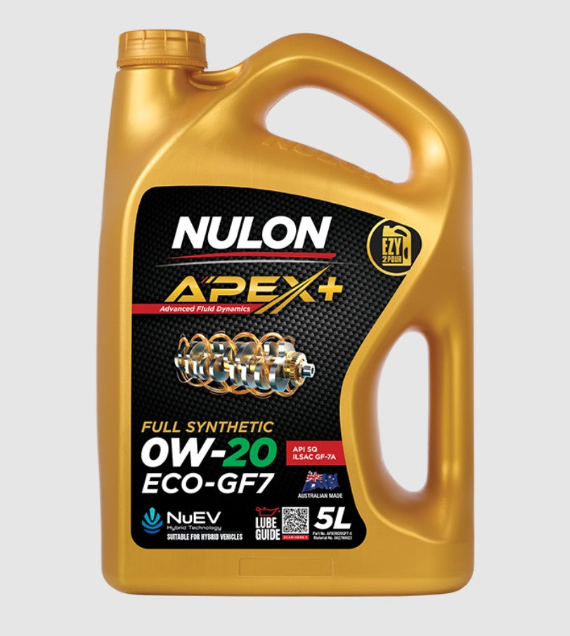 Nulon APEX+ 0W-20 ECO-GF7 5 Litres - APX0W20GF7-5