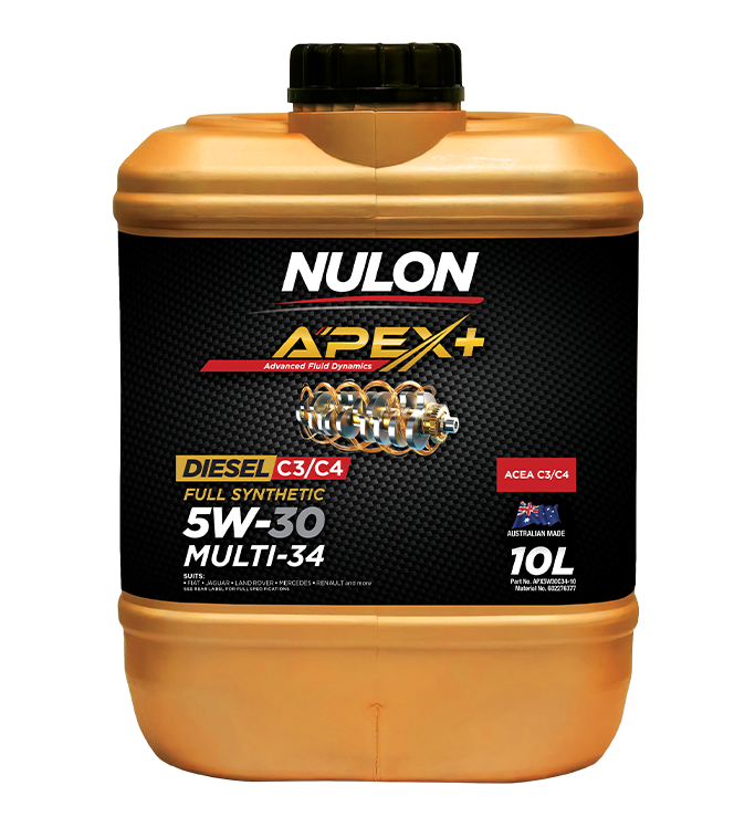 Nulon APEX+ 5W-30 MULTI-34 10 Litres - APX5W30C34-10