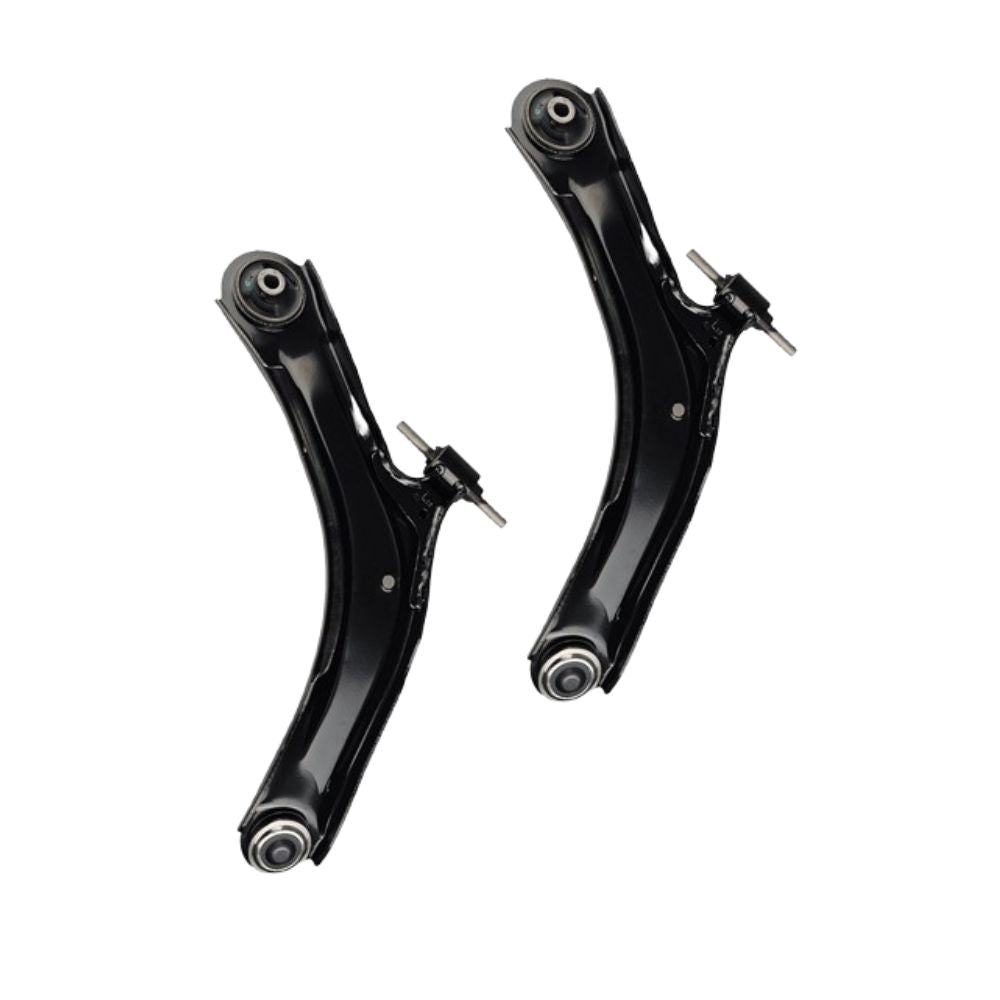 2 x Front Lower LH RH Control Arm for Nissan Dualis Qashqai J10, X-Trail T31 | Renault Koleos H45