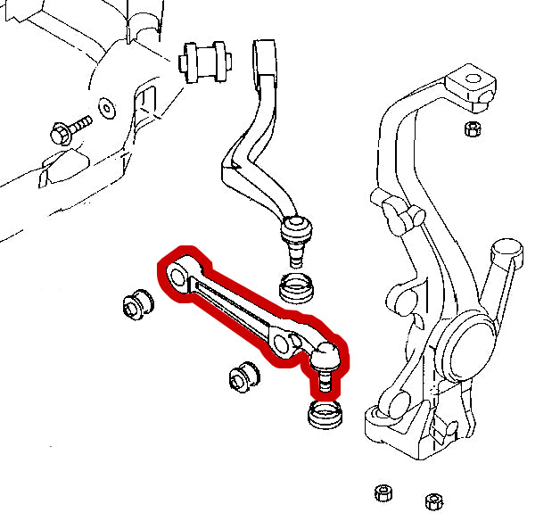Front Lower Control Arm for Mazda 6 Mazda6 GG GY 2.3L 2.0L 2002-2008