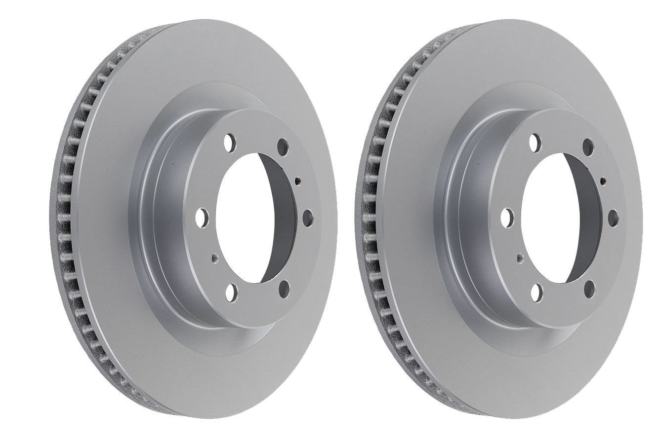 2 x Front Disc Brake Rotors For Toyota Prado GDJ150 GRJ150 KDJ150 KDJ155