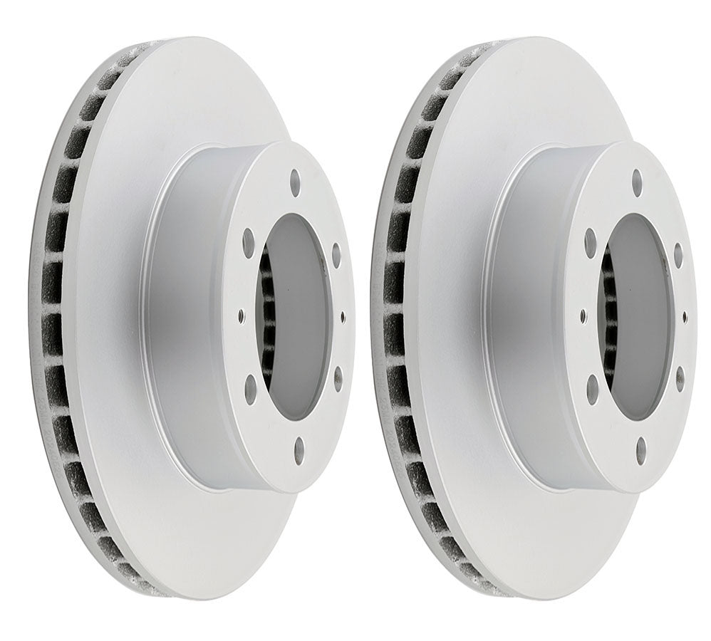 2 x Front Disc Brake Rotor For Toyota Hilux KUN25 KUN26 GGN25 297mm