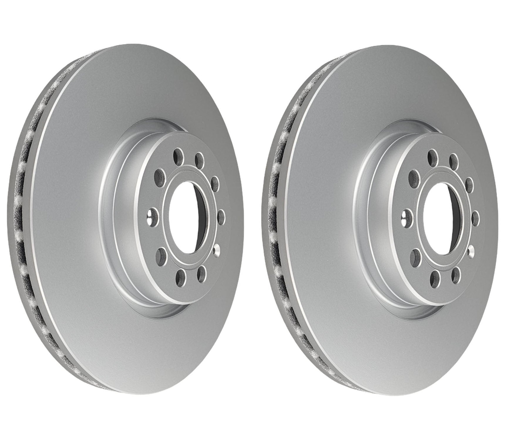 Pair Front Brake Rotors for Audi A1 8X, A3 8P, A3 8V, A3 8Y, Q2 GA, Q3 8U, Q3 F3, TT 8J, TT FV, Cupra Formentor KM, Leon KL, Skoda Karoq NU, Kodiaq NS, Octavia 1Z, Octavia NE, Octavia NX, Octavia RS 245, RS NX, Superb 3T, Superb NP, Yeti