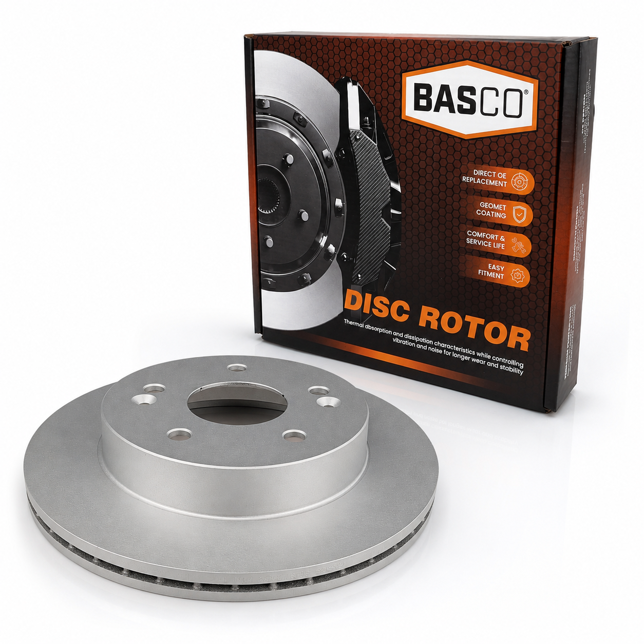 Rear Brake Rotor for Honda Civic FB FD FK FN Prelude BB 1.8L 2.0L 2.2L 1991~2016