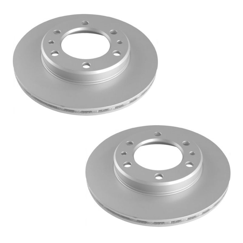 Pair Front Disc Brake Rotors for Toyota Landcruiser HJ47 HJ60 HJ75, FJ60 FJ61, BJ42, BJ60 BJ61 BJ73 BJ74 BJ75, HJ61, FJ73 FJ75, PZJ73, HZJ73 HZJ75, FZJ75, Toyota Hilux LN106, YN106, RN105 302mm