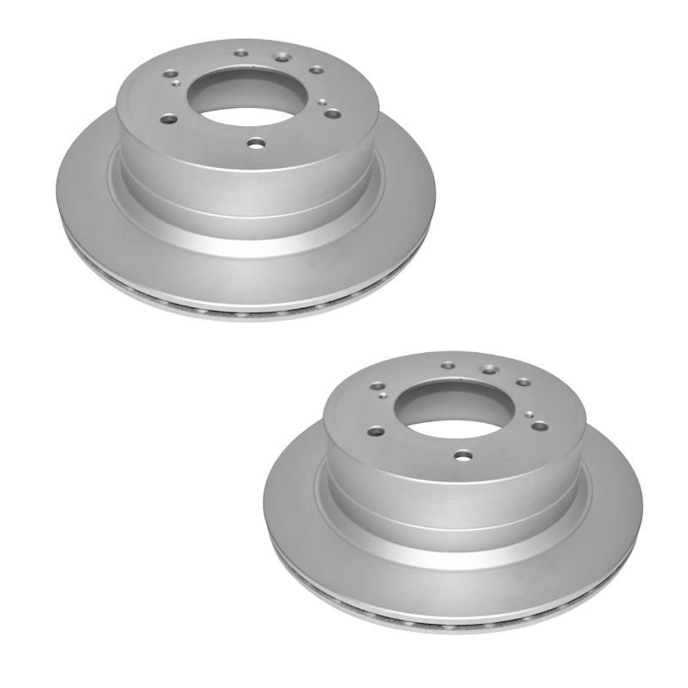 Pair Rear Brake Rotors for Mitsubishi Pajero Sport QE/QF/QG