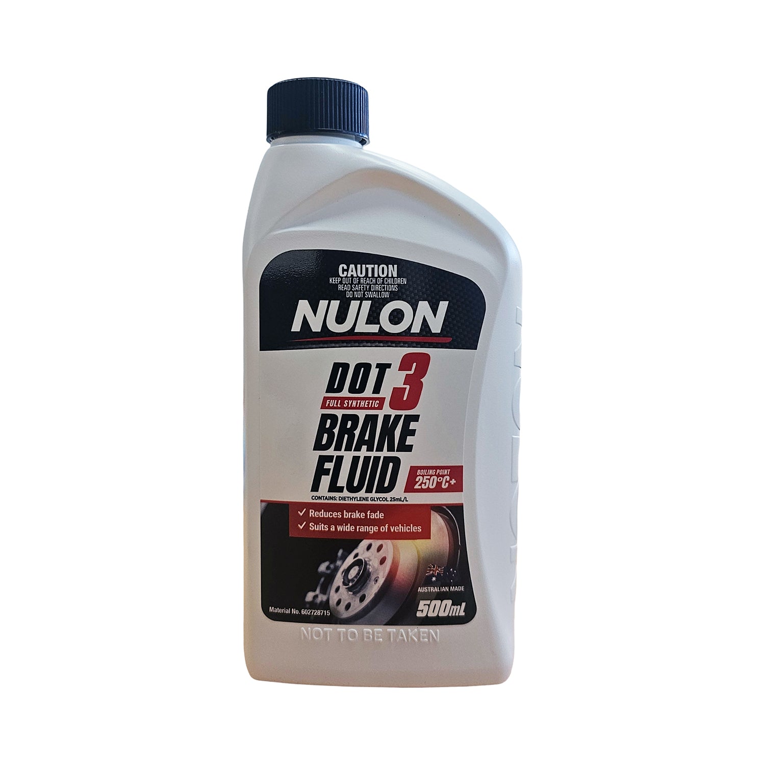 Nulon Dot 3 - Brake Fluid 500ml - BF3