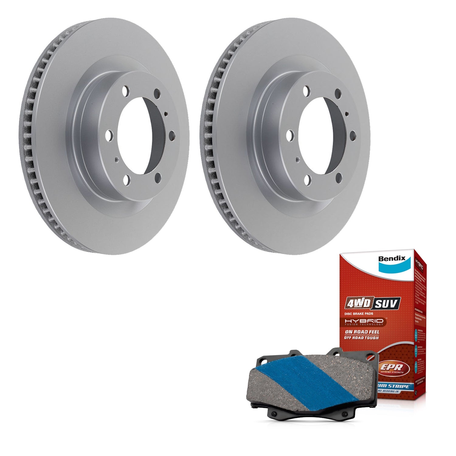 Front Bendix Brake Pads + Rotors For Toyota Prado GDJ150 GRJ150 KDJ150 KDJ155