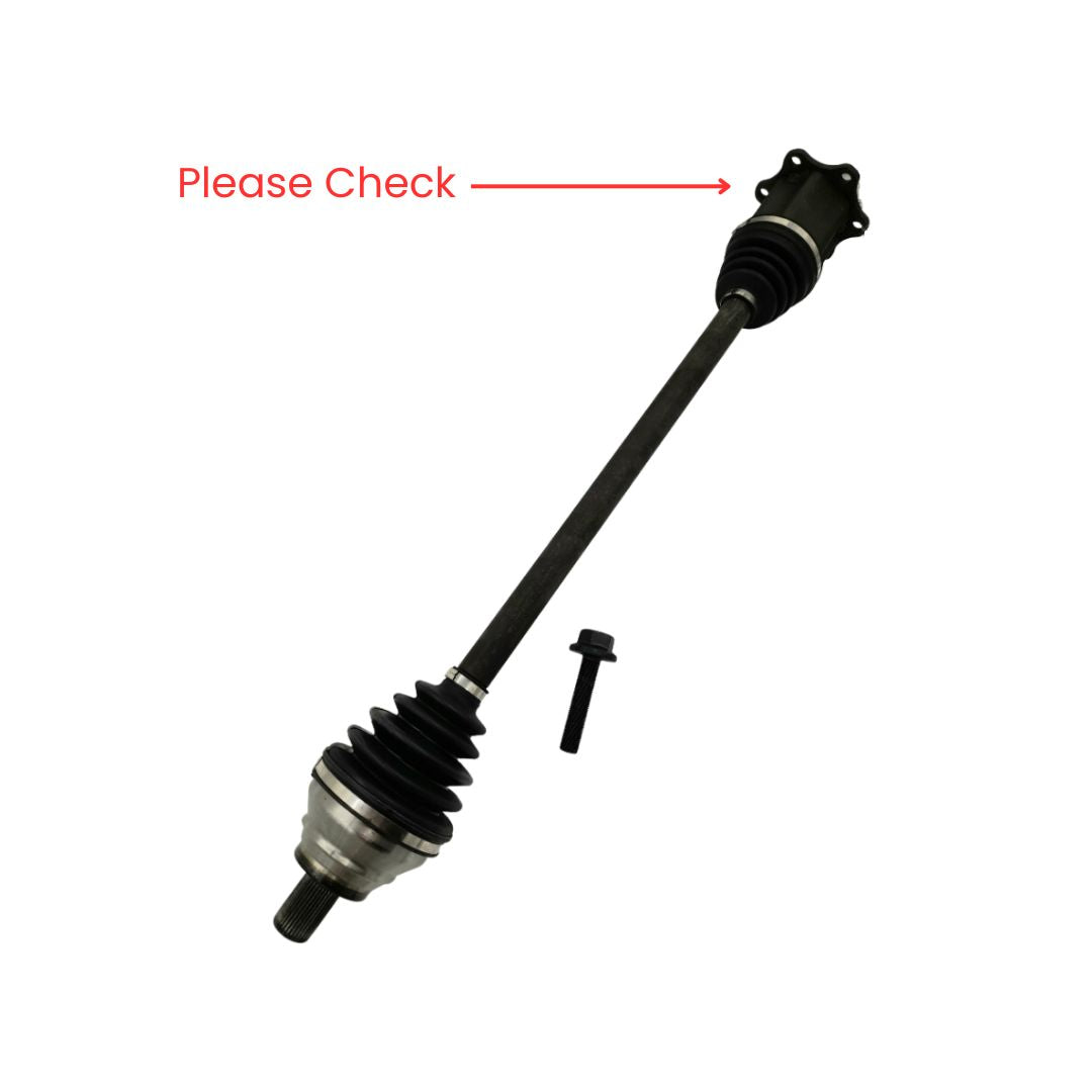 Right CV Drive Shaft for Audi A3 VW Caddy Golf MK5 MK7 Jetta Passat 2003-19 CVT