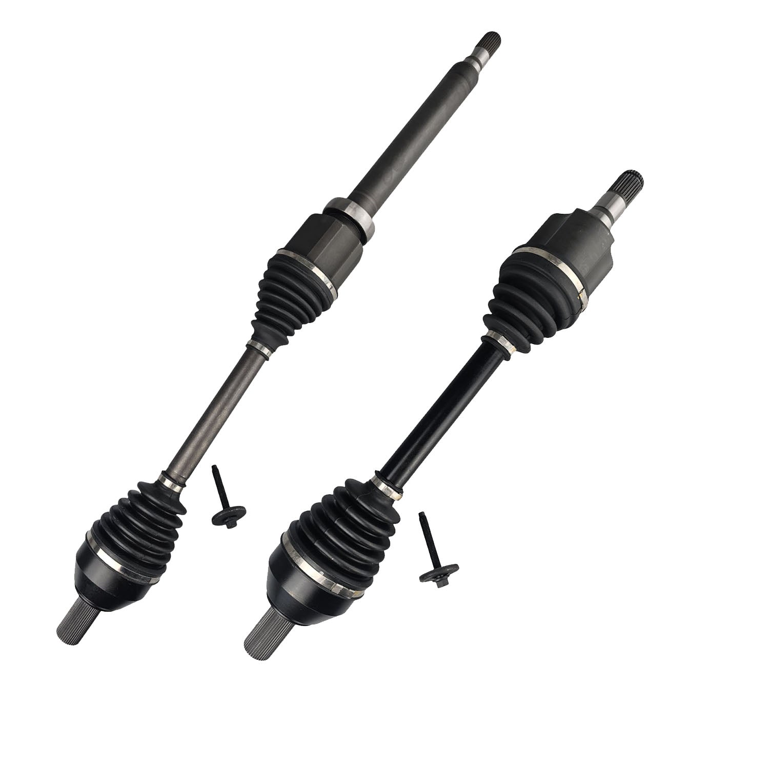 Pair Front CV Drive Shaft For Ford Mondeo MB MC 2.0L 07~15 Suites 6 Speed