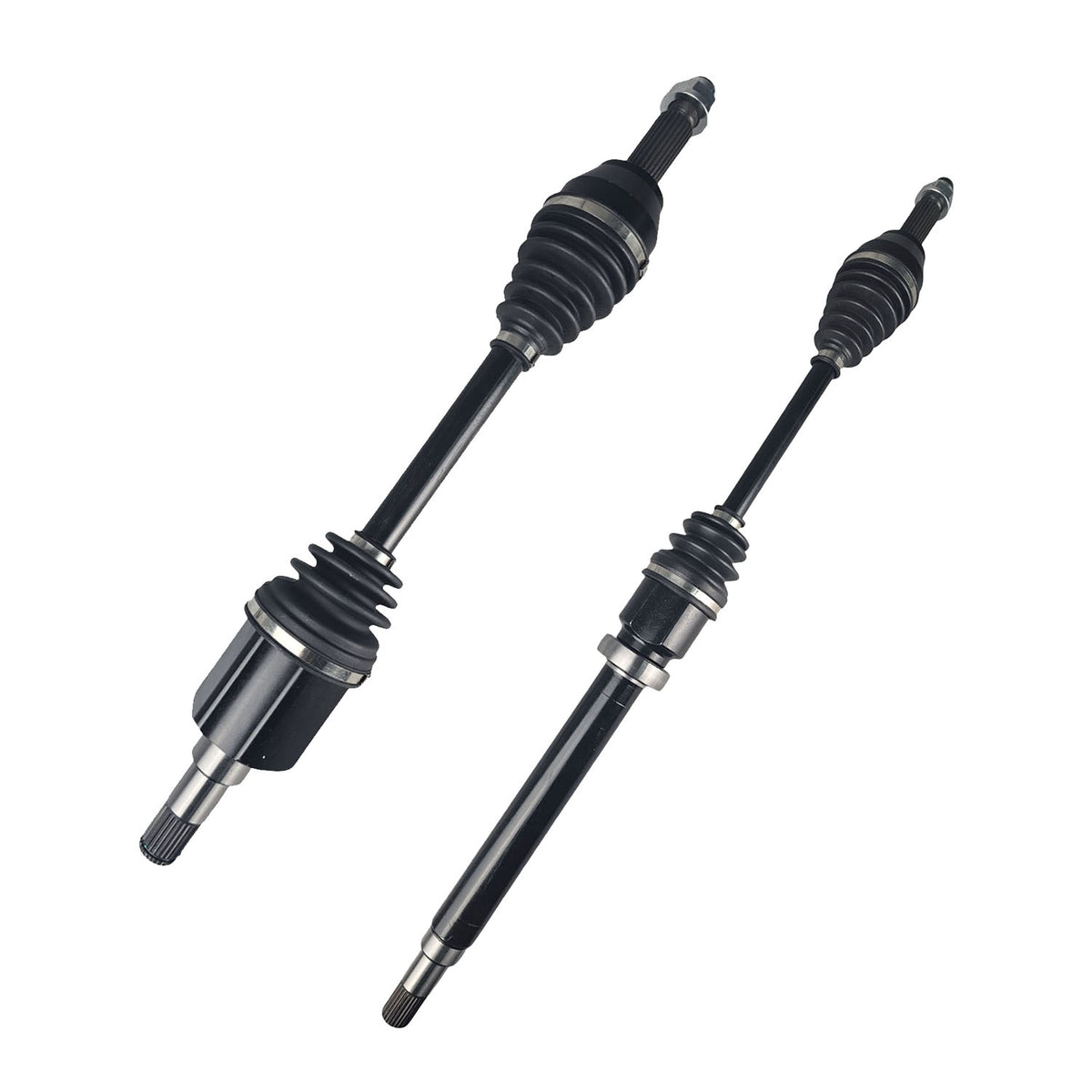 Two Front CV Drive Shafts for Ford Fiesta WS Auto