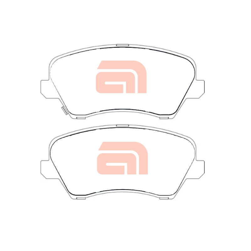 Front Disc Brake Pads Set for Hyundai Veloster FS, Elantra MD, i30 GD, Kia Cerato YD