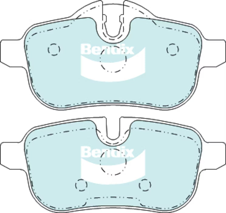 Bendix GCT Rear Brake Pads for BMW Z4 23i, 20i, 28i E89 DB2257-GCT
