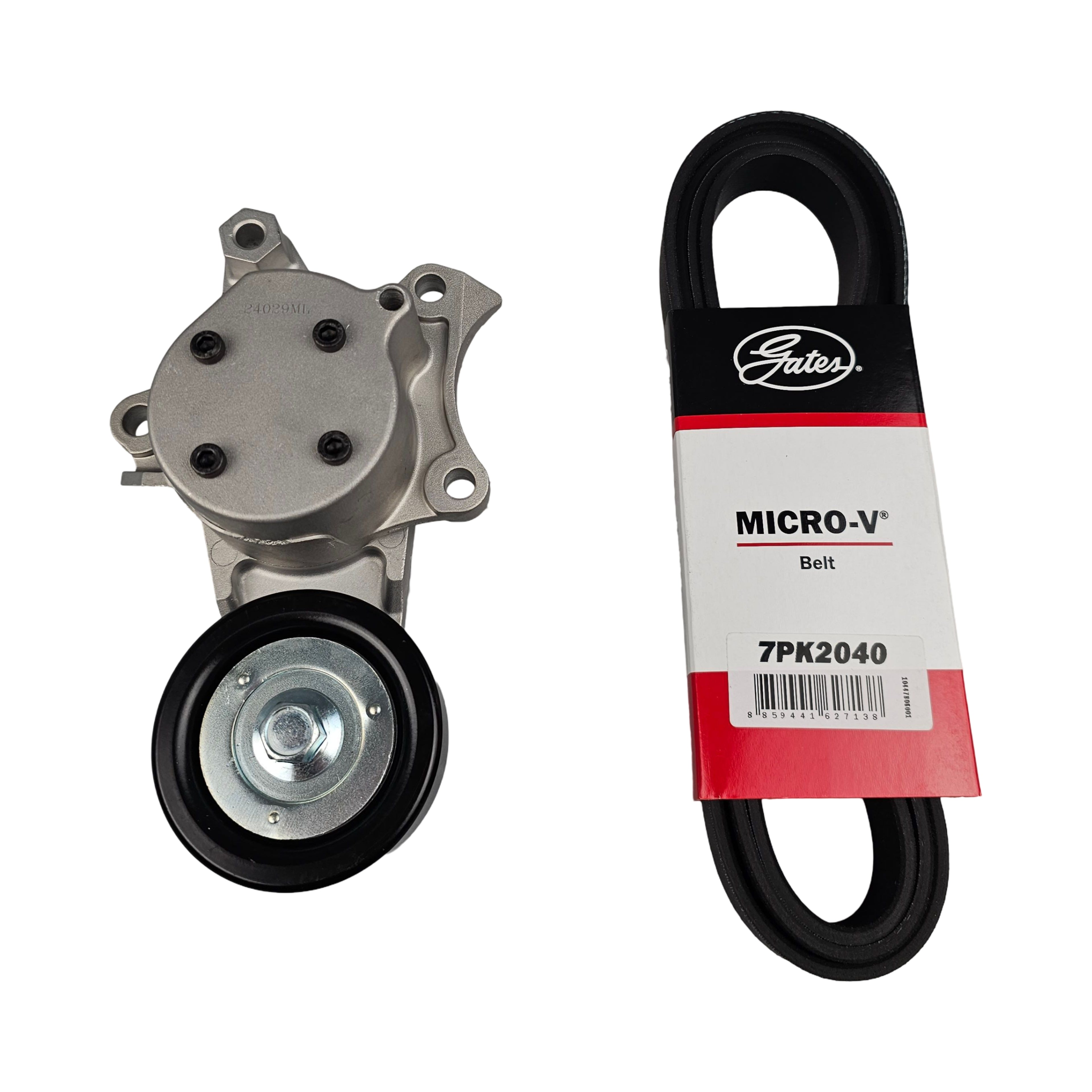 thumbnail image 2 of Mercedes-Benz Serpentine Belt Kit – Drive Belt Tensioner & Idler Pulley – Direct Replacement 2722000270 2 of 5