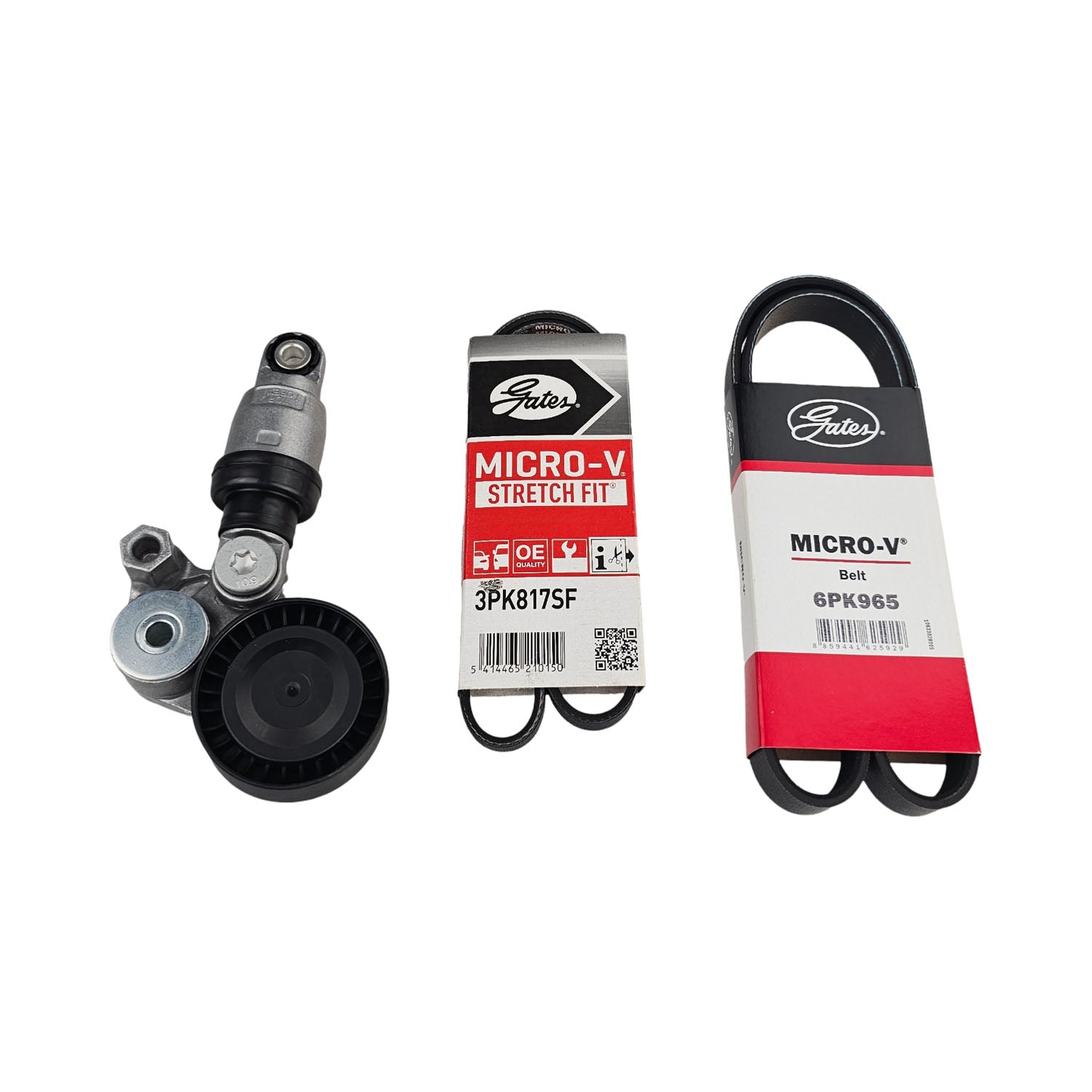 Engine Drive Belts & Tensioner Kit For Mazda KE KF 2.0L 2.5L PE-VPS PY-VPS PY