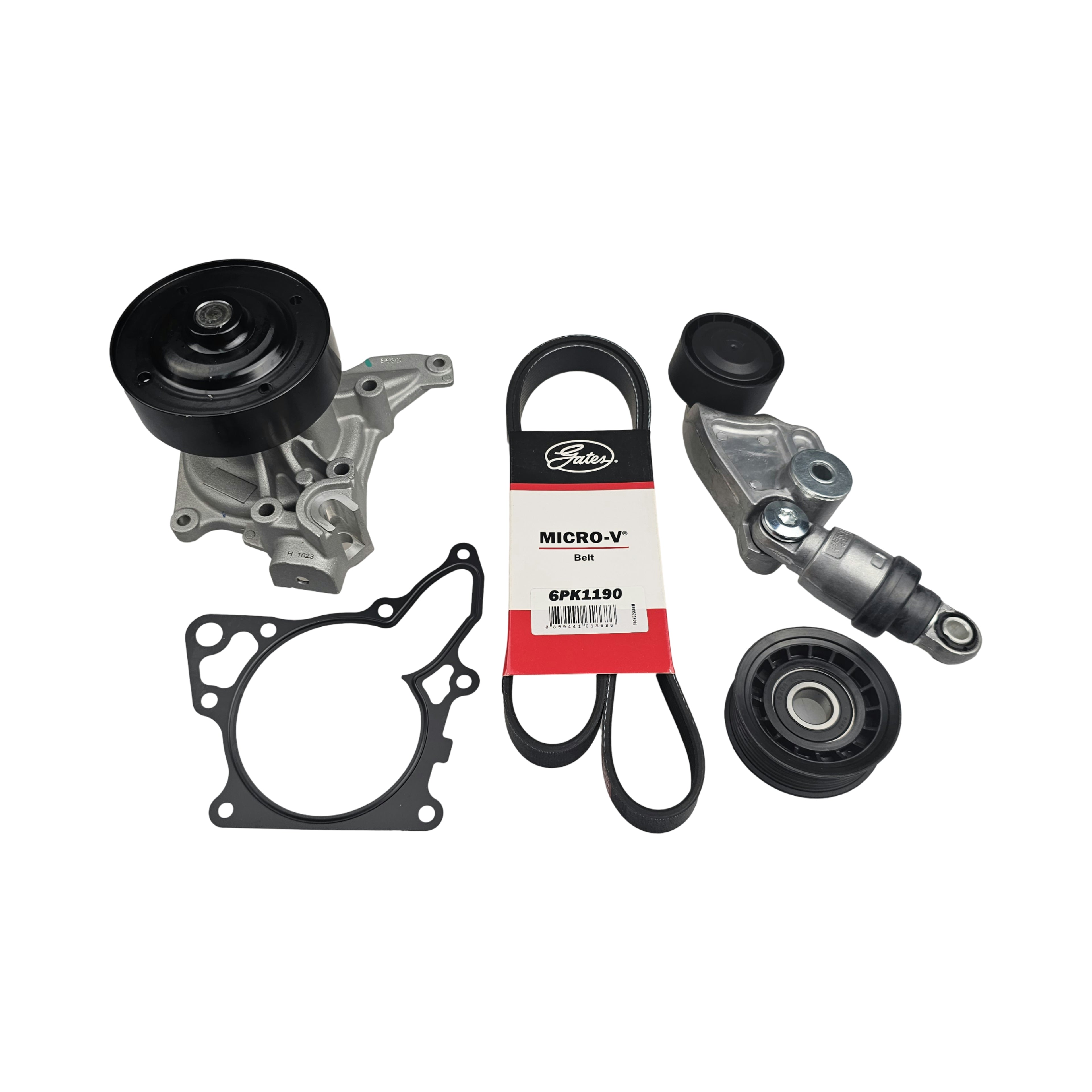 thumbnail image 2 of Belt Tensioner & Pulley Assembly For Mazda 3, Mazda 6, CX-5 (2.0L/2.5L) - Replaces PE03-15-980A/B 2 of 5