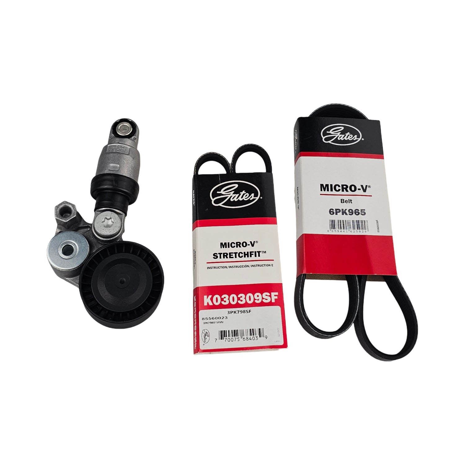 Drive Belt & Tensioner Kit For Mazda CX-3 DK DK2W7 2.0L PE-VPS