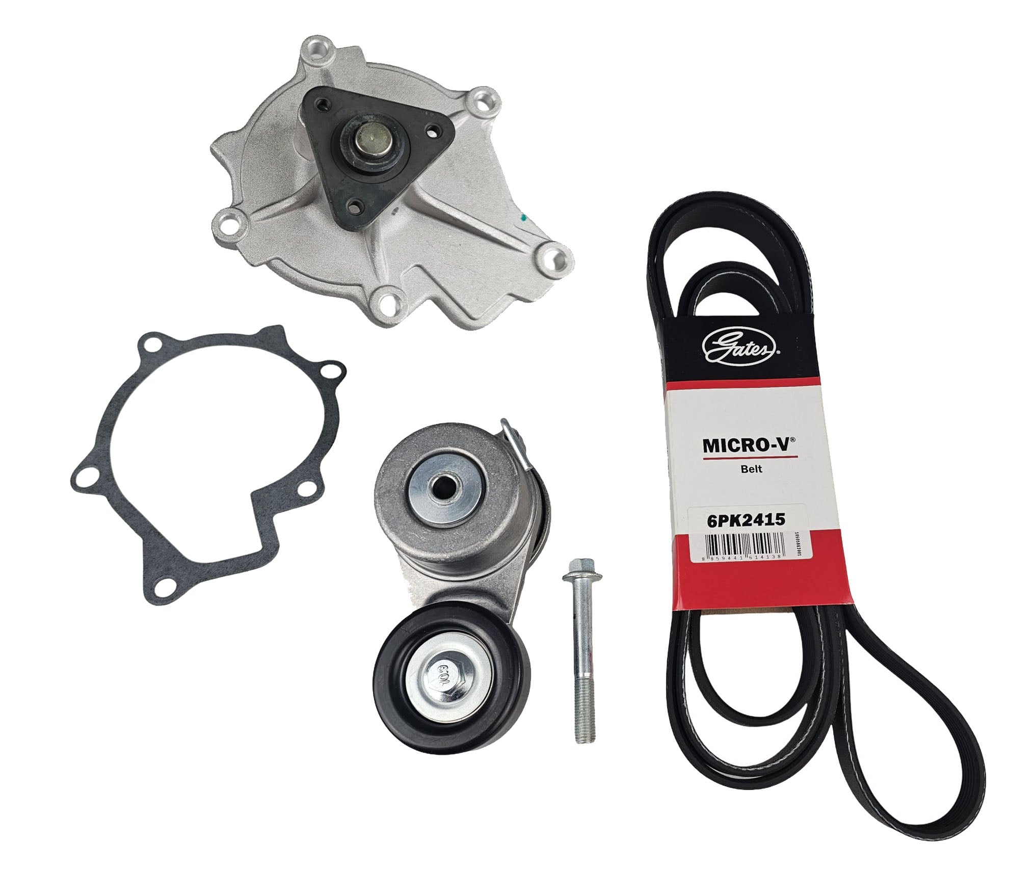 Drive Belt Tensioner & Water Pump Kit For Kia Sportage QL SL 2.0L D4HA Diesel
