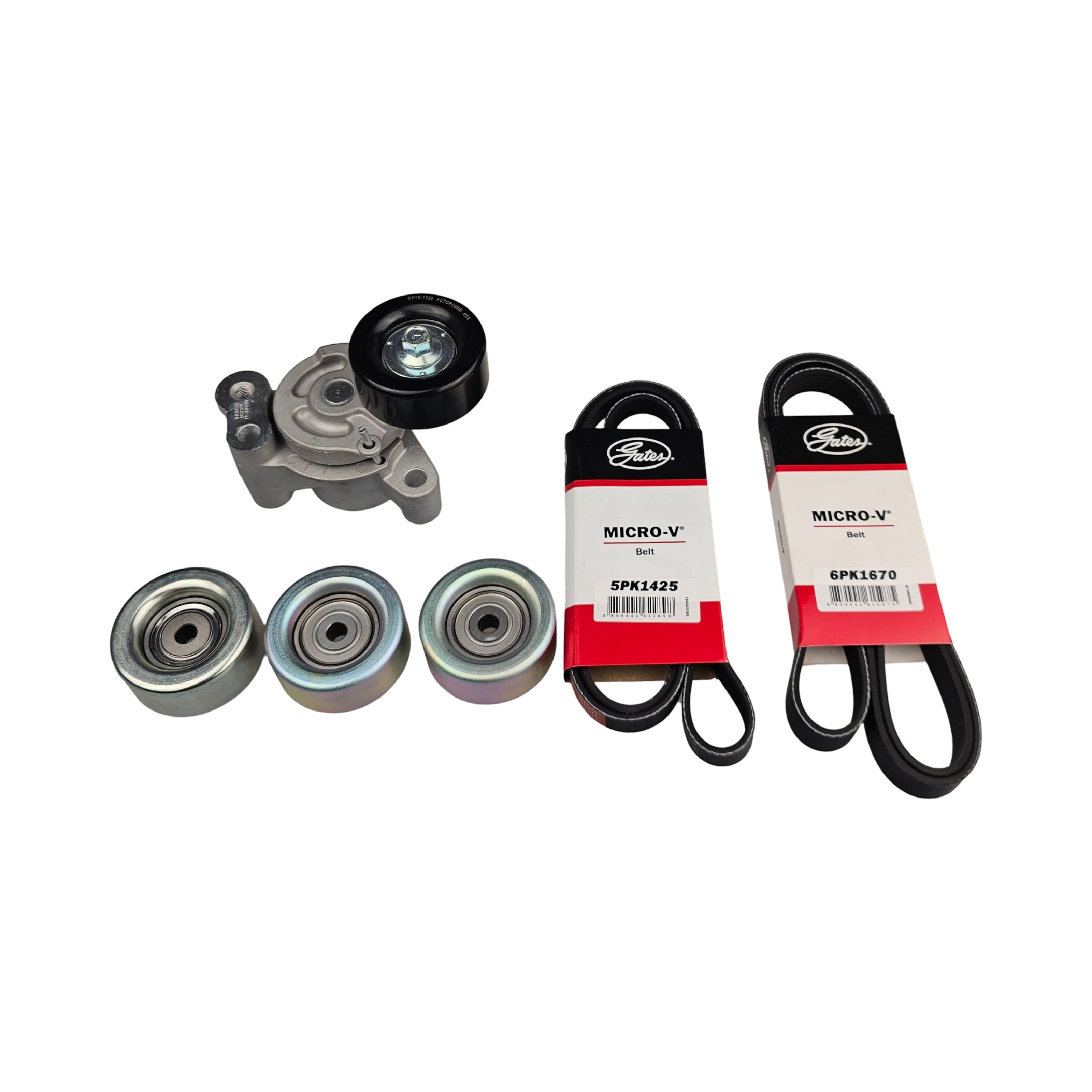 Drivebelt, Tensioner & Idler Kit For Mitsubishi Pajero Sport QE QF Triton MQ MR