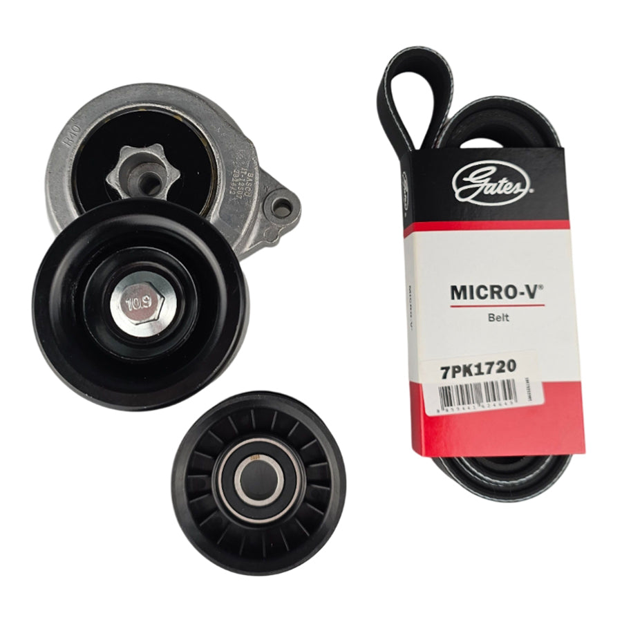 Drive Belt, Tensioner & Pulley For Honda Accord Euro CU CU2 2.4L K24Z3 2008-2015