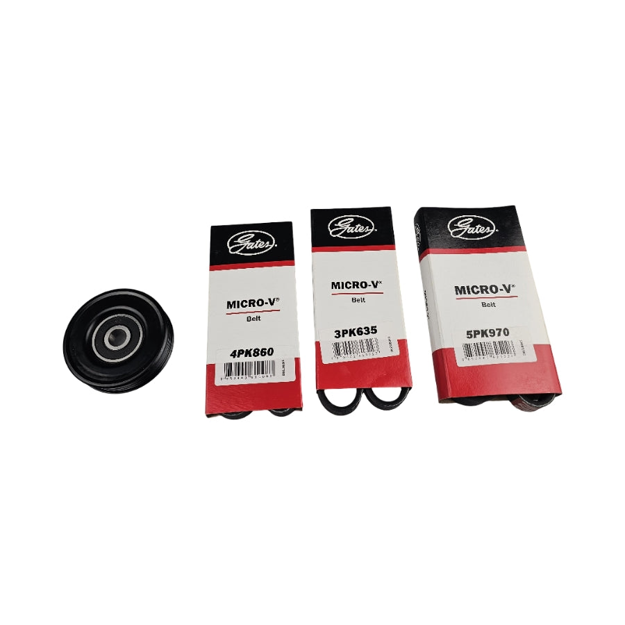 Drive Belt Set for Holden Nova LF LG Toyota Corolla 7A-FE AE96 AE102 A